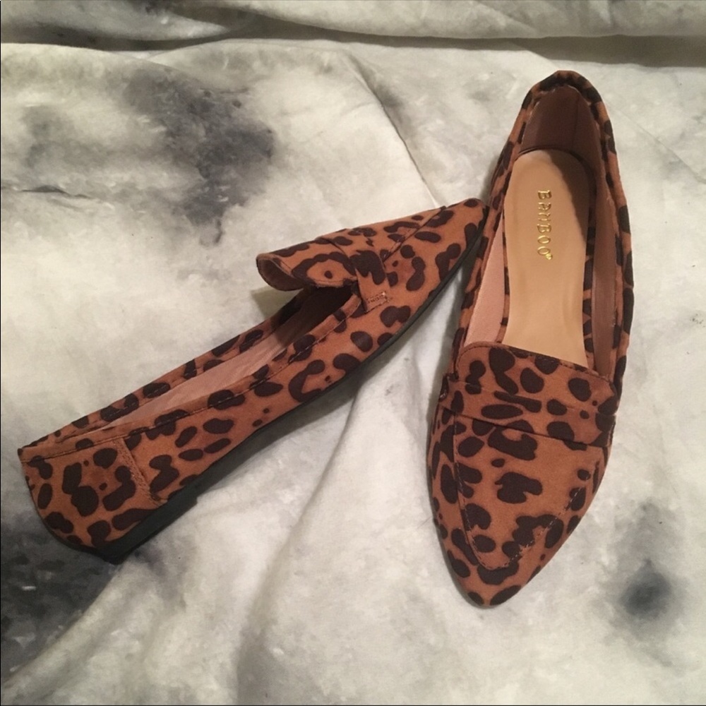 Brand new Leopard Flats!